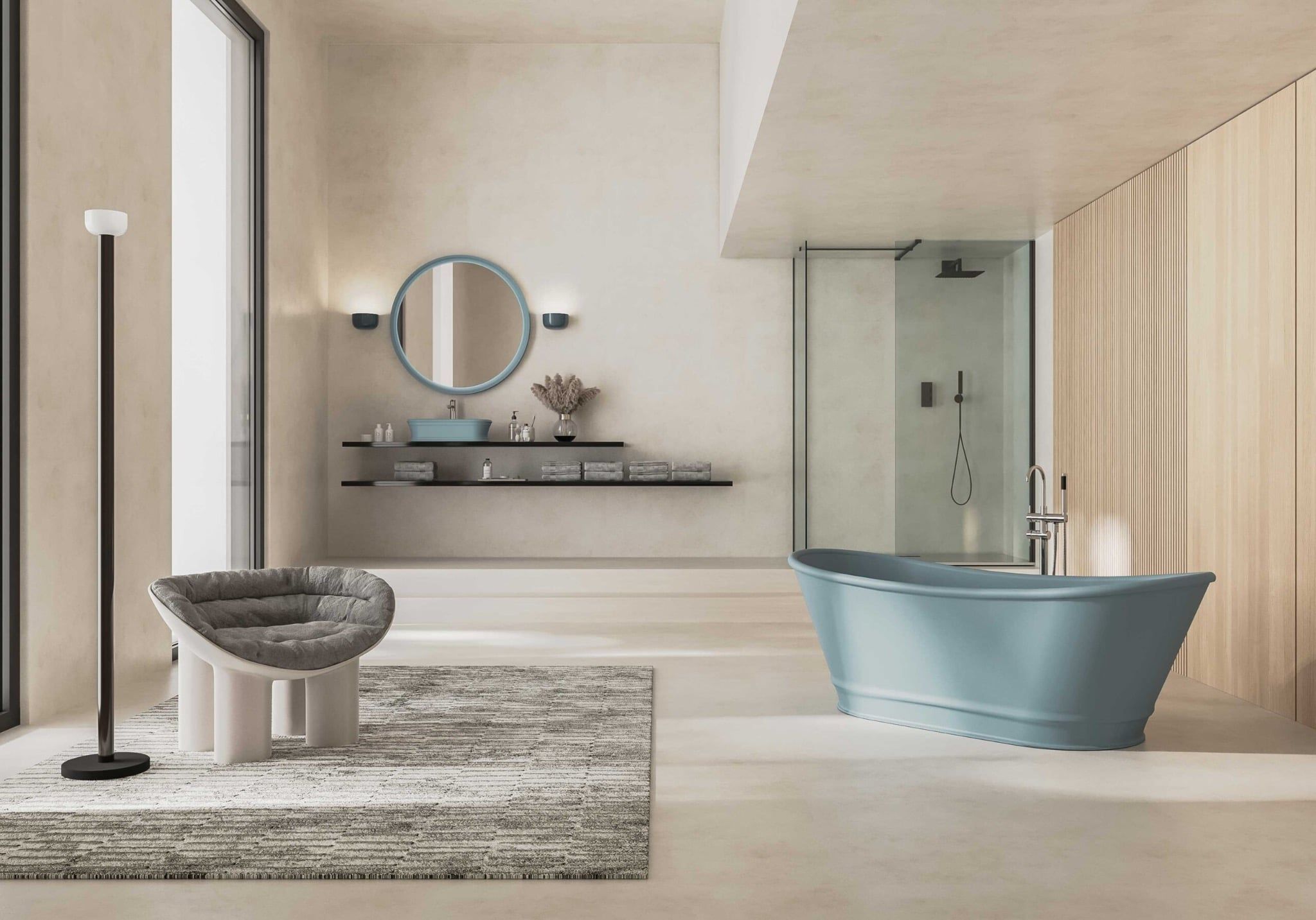  Bồn tắm solid surface ARTEMIDE 02 