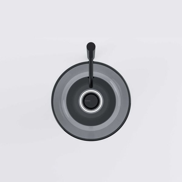  Chậu lavabo chân dài đặt sàn trong suốt - ARTEMIDE 01 
