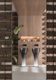  Chậu lavabo chân dài đặt sàn trong suốt - ARTEMIDE 01 
