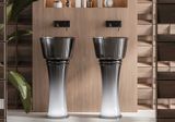  Chậu lavabo chân dài đặt sàn trong suốt - ARTEMIDE 01 