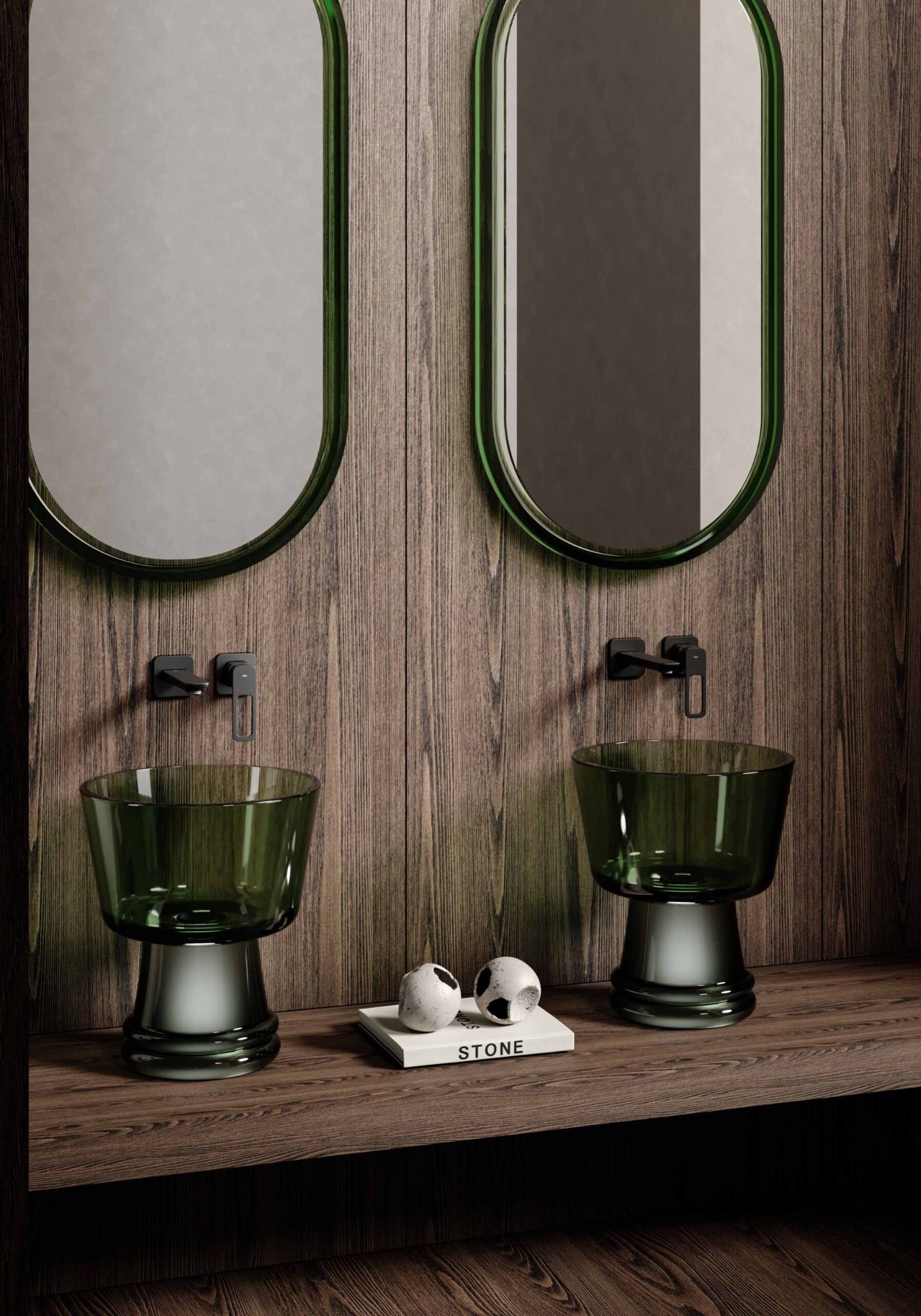  Chậu lavabo đặt bàn trong suốt - ARTEMIDE 01 