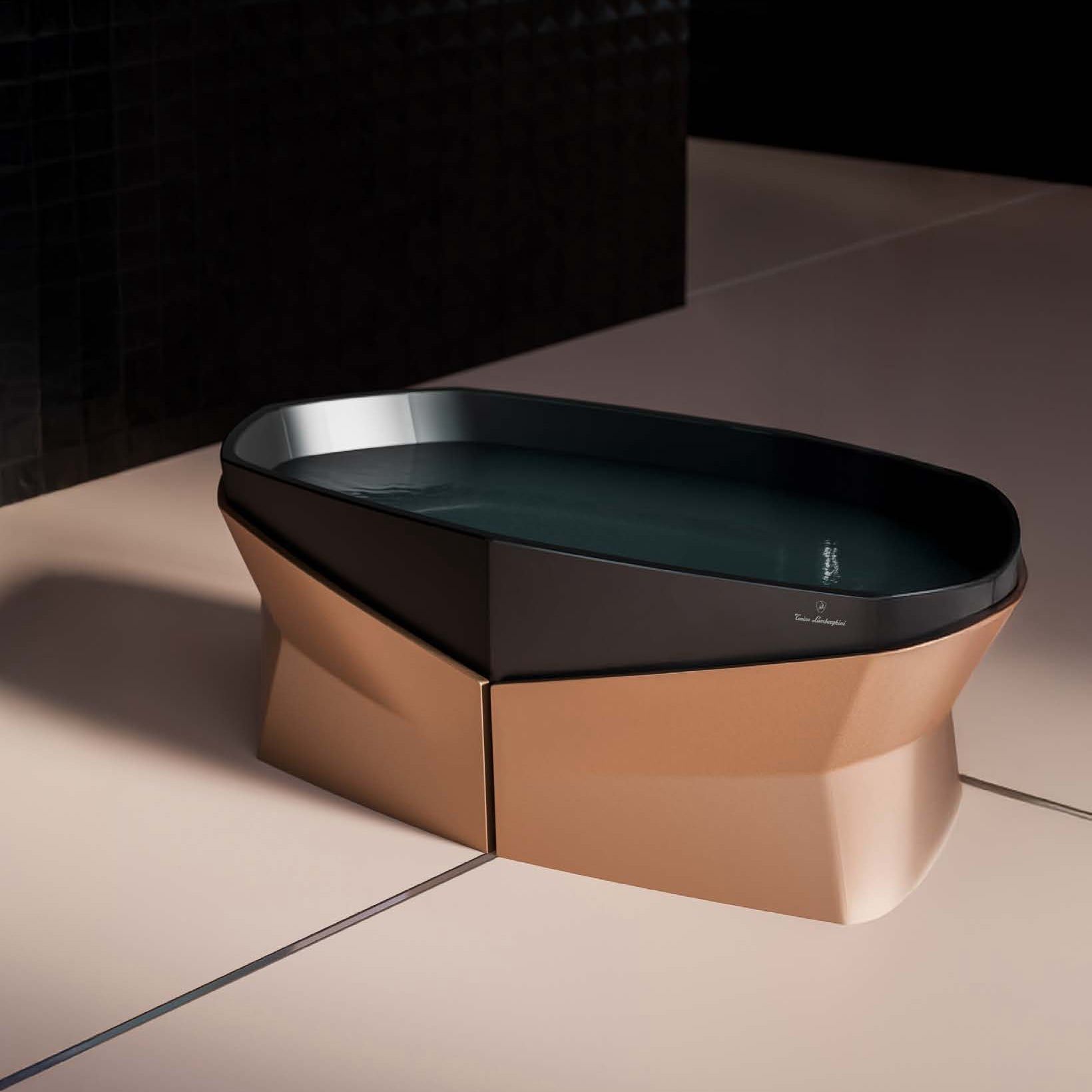  Bồn Tắm Phong Cách Lamborghini Aureas Rose Sahara / Black Mat 