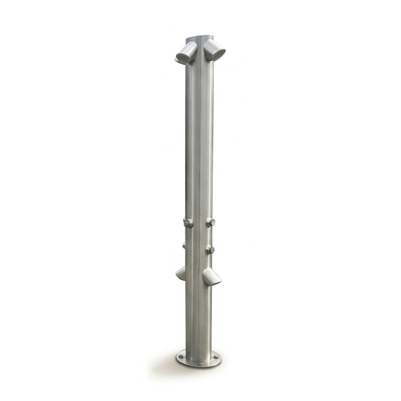  Sen cây tắm tráng 4 đầu ngoài trời bằng AISI 316L Stainless Steel (chống thời tiết đại dương) - 4H2F 