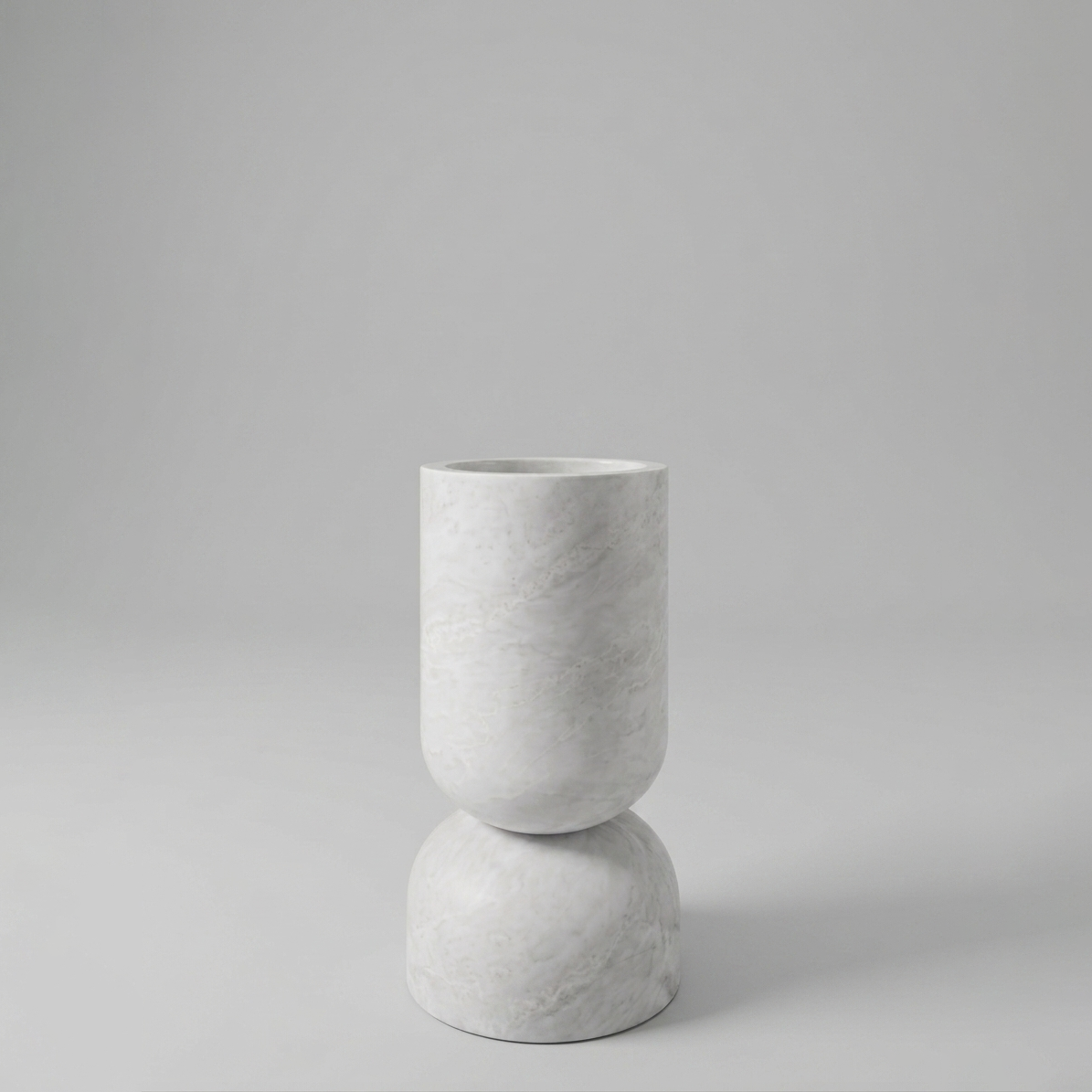  Chậu rửa mặt chân dài bằng đá marble tự nhiên - Casa Lusso 