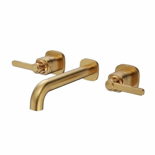  Vòi chậu lavabo gắn tường bằng đồng Aurelio BG - CB060108 