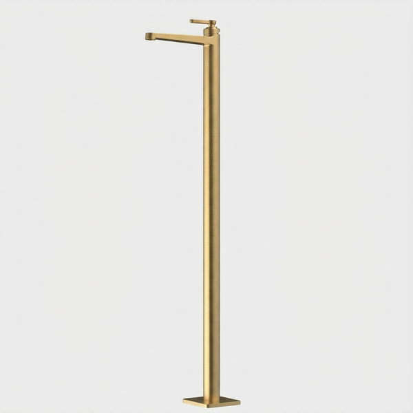  Vòi chậu lavabo chân dài gắn sàn bằng đồng Aurelio BG - CB060111 
