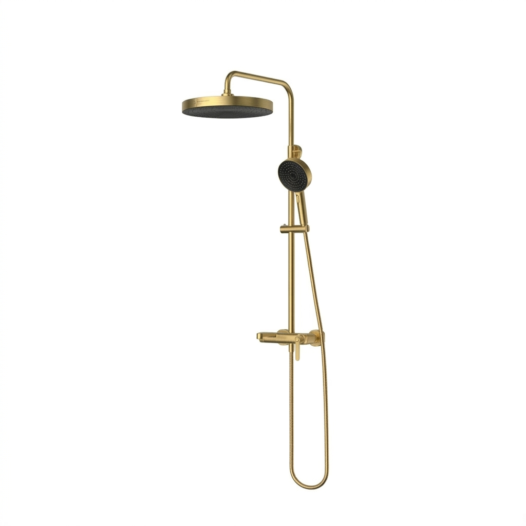  Sen cây gắn tường có sen cầm tay bằng đồng Aurelio BG - CB060301 