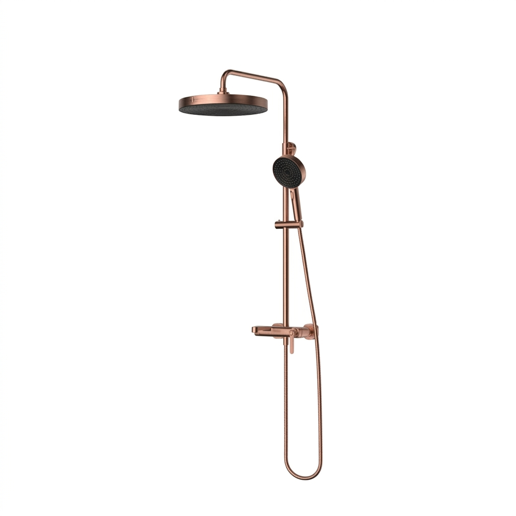  Sen cây gắn tường có sen cầm tay bằng đồng Aurelio BRG - CB060301 