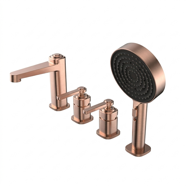  Vòi bồn tắm có sen cầm tay bằng đồng Aurelio BRG - CB060400 