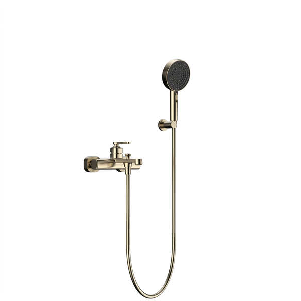  Vòi bồn tắm gắn tường có sen cầm tay bằng đồng Aurelio BG - CB060401 