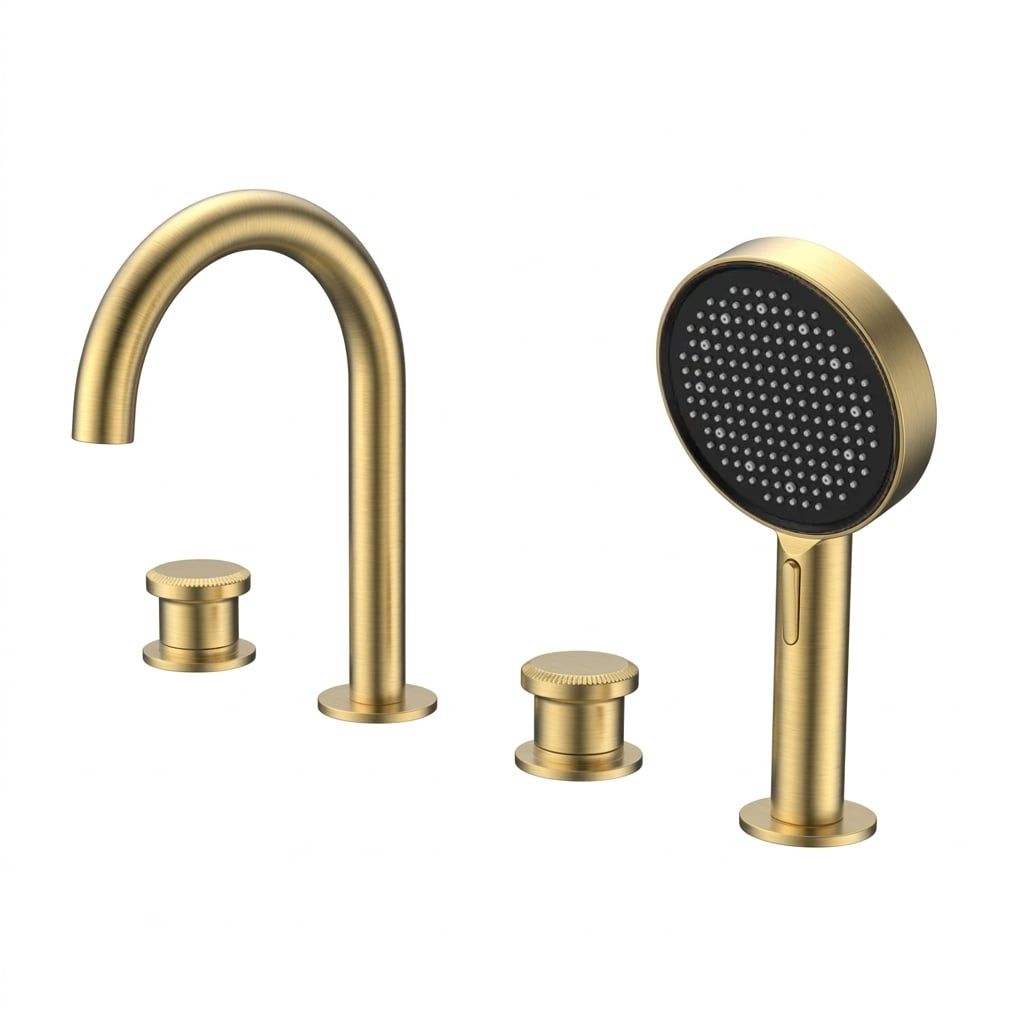  Vòi bồn tắm có sen cầm tay bằng đồng Sereno BG - CB500400 