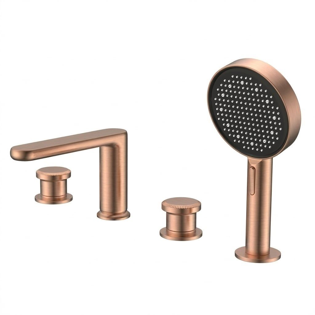  Vòi bồn tắm có sen cầm tay bằng đồng Sereno BRG - CB500401 