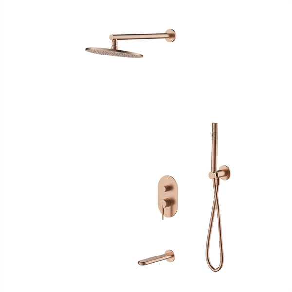  Vòi sen gắn tường bằng đồng Element BRG - CB500703 