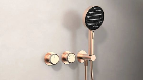  Vòi sen âm tường có sen cầm tay bằng đồng Sereno BRG - CB500704 