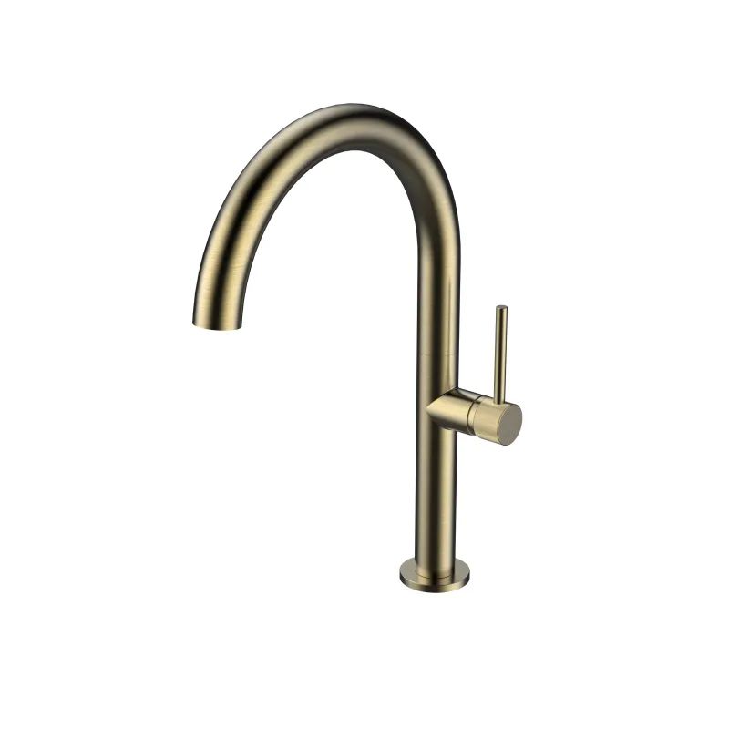  Vòi chậu lavabo cao 370mm bằng đồng Arcus - CB740109 
