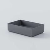  Chậu lavabo solid surface CUBE 01 