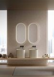 Chậu lavabo solid surface CUBE 01 