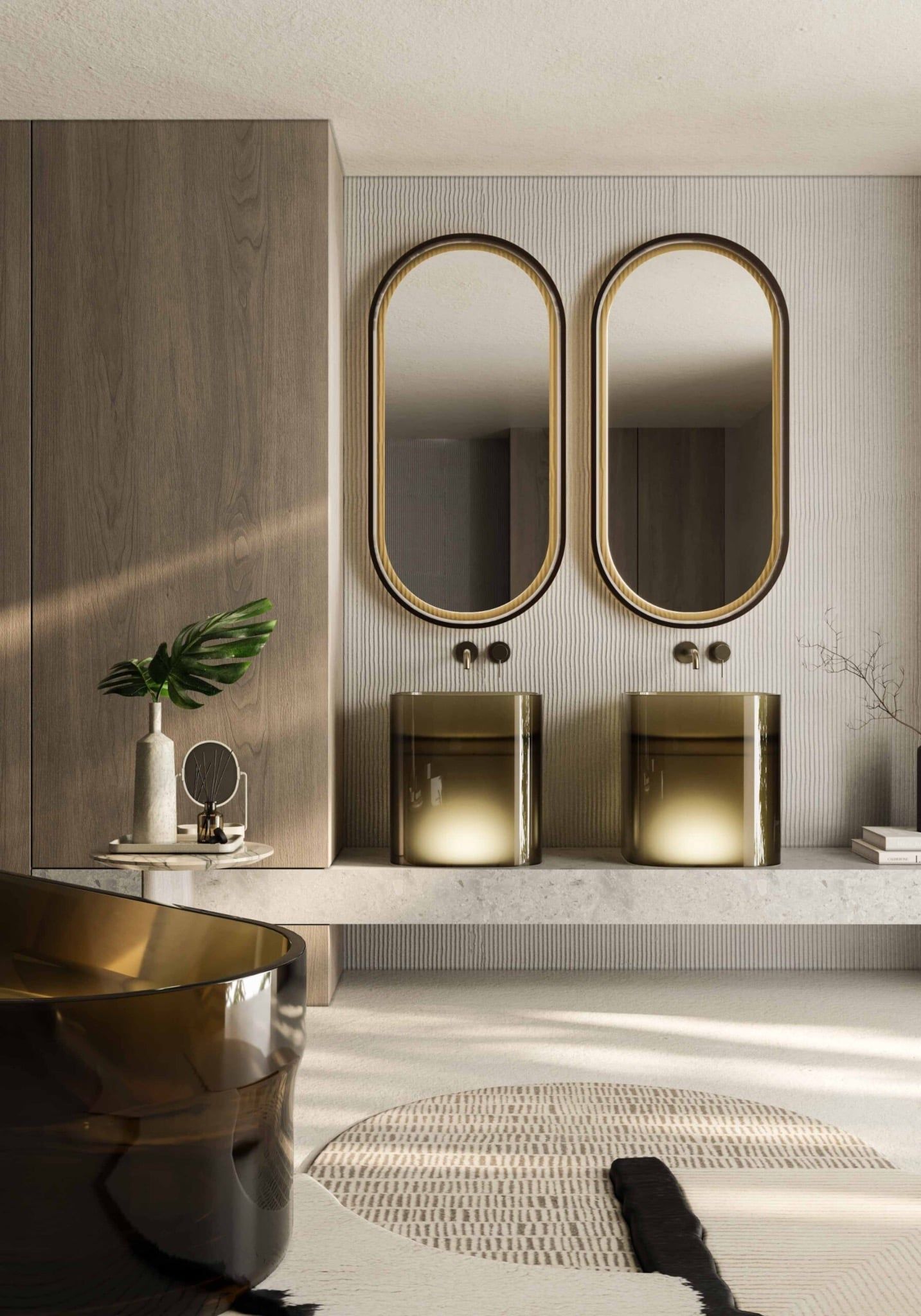  Chậu lavabo đặt bàn trong suốt - CUBE 02 