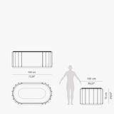  Bồn tắm Darian Black 