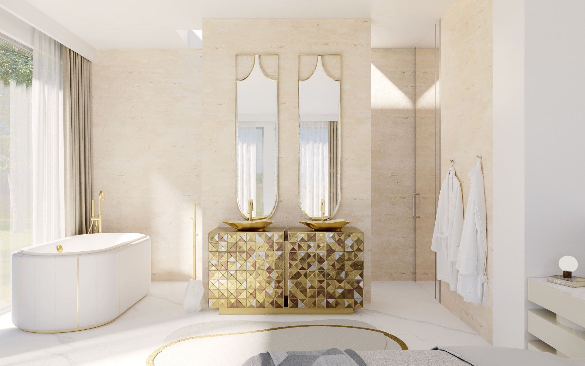  Bồn tắm Darian White 