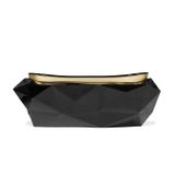  Bồn tắm Diamond Black Gloss Gold 