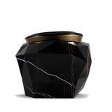  Bồn tắm Diamond Black Faux Marbled Matt Gold 