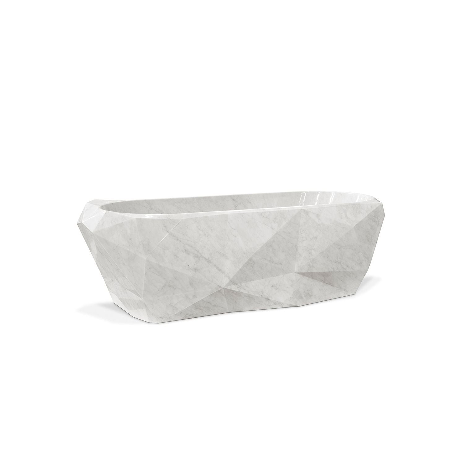  Bồn tắm Diamond White Marble 
