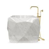  Bồn tắm Diamond White Marble 