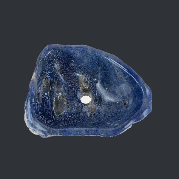  Chậu lavabo đá Azul Macaúbas tự nhiên - DPAM-01 