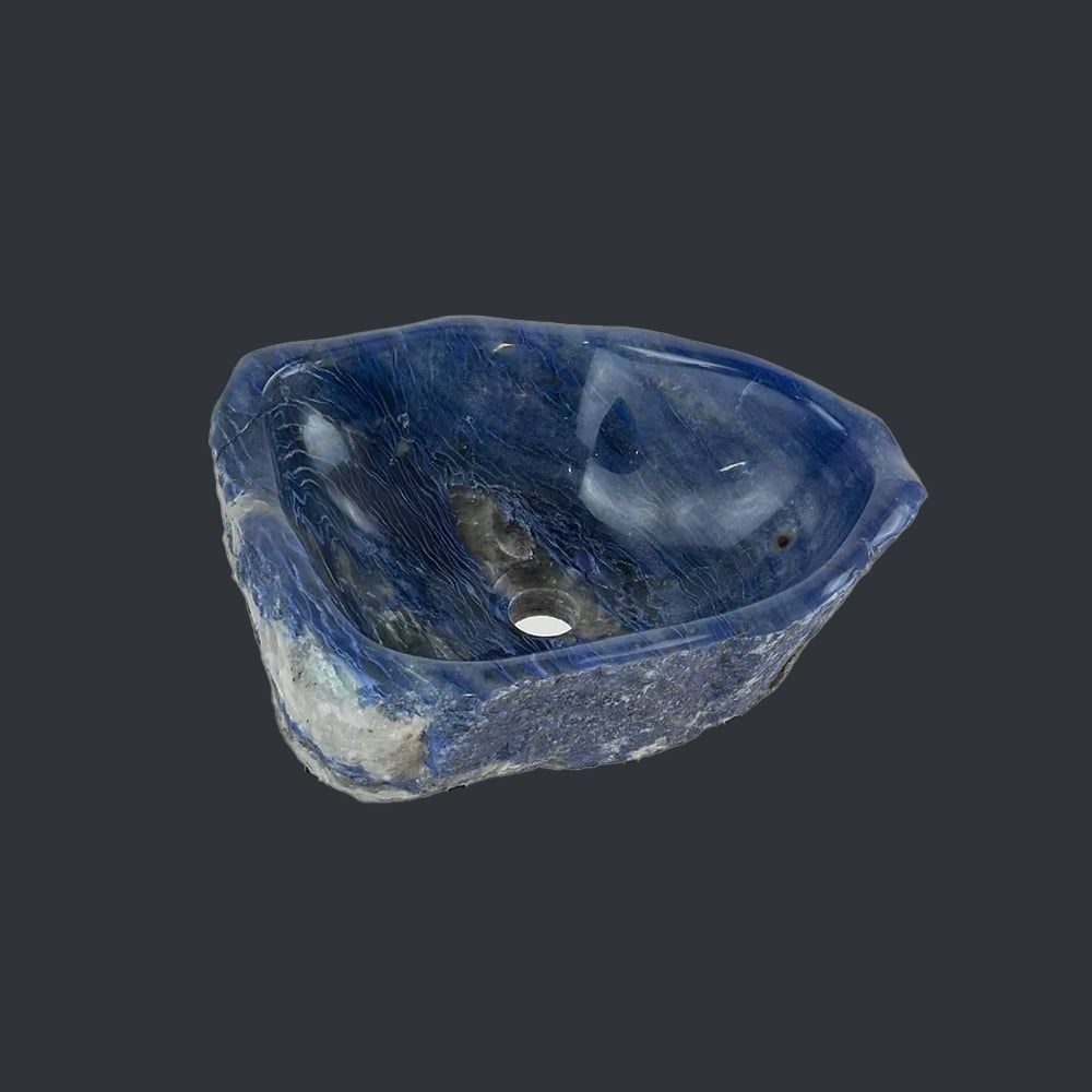  Chậu lavabo đá Azul Macaúbas tự nhiên - DPAM-01 