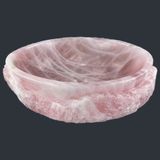  Chậu lavabo đá Rose Quartz tự nhiên - DPRQ-02 