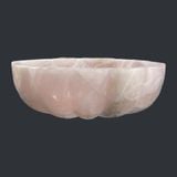  Chậu lavabo đá Rose Quartz tự nhiên - DPRQ-03 