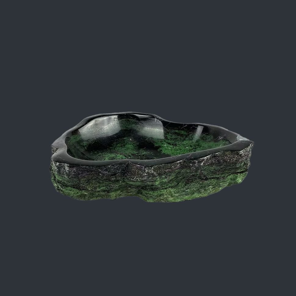  Chậu lavabo đá Ruby Zoisite tự nhiên - DPRZ-01 