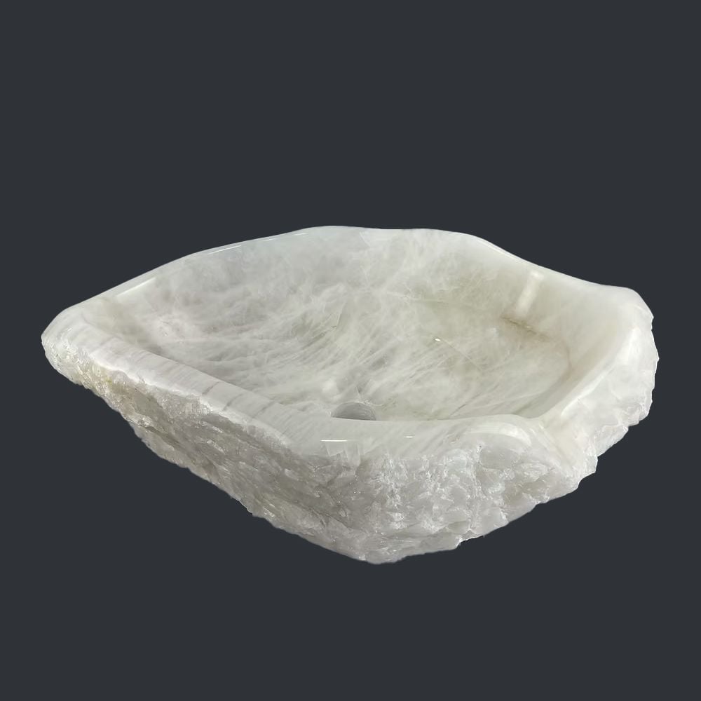  Chậu lavabo đá Quartz tự nhiên - DPWQ-02 