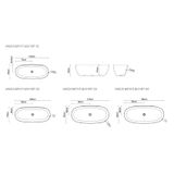  Bồn tắm solid surface EYES 