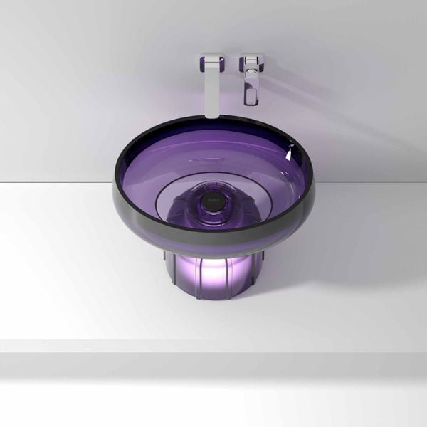  Chậu lavabo đặt bàn trong suốt - EYES 01 