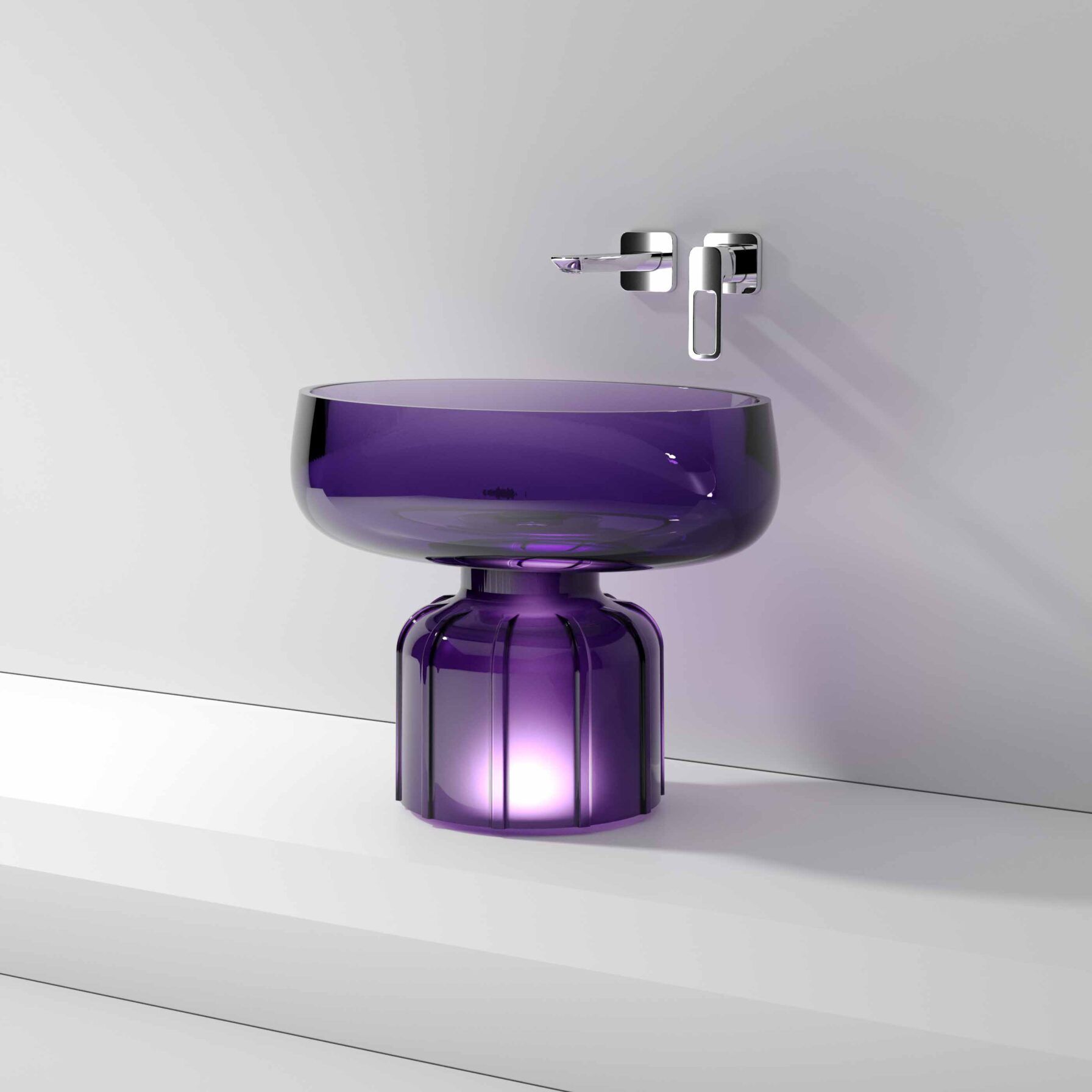  Chậu lavabo đặt bàn trong suốt - EYES 01 