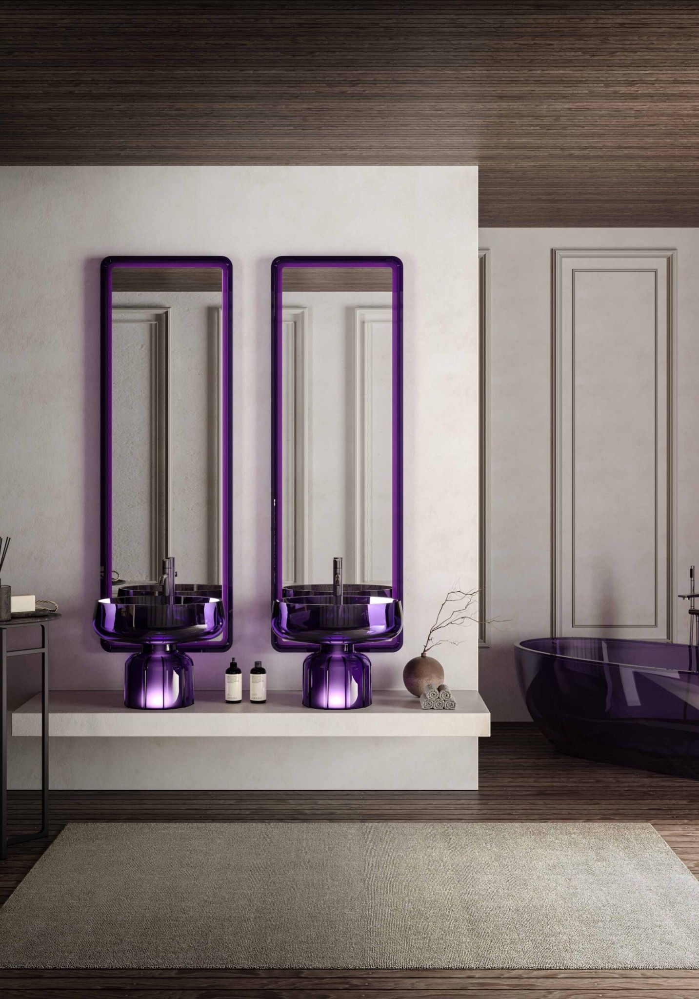  Chậu lavabo đặt bàn trong suốt - EYES 01 