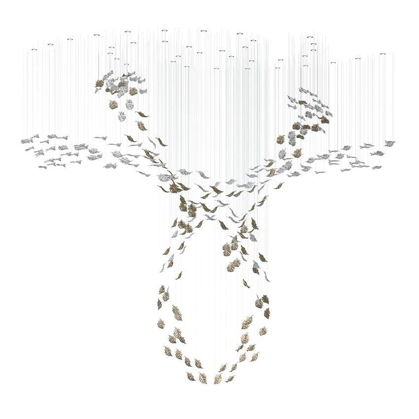  Đèn chùm Holly Leaf số 3 