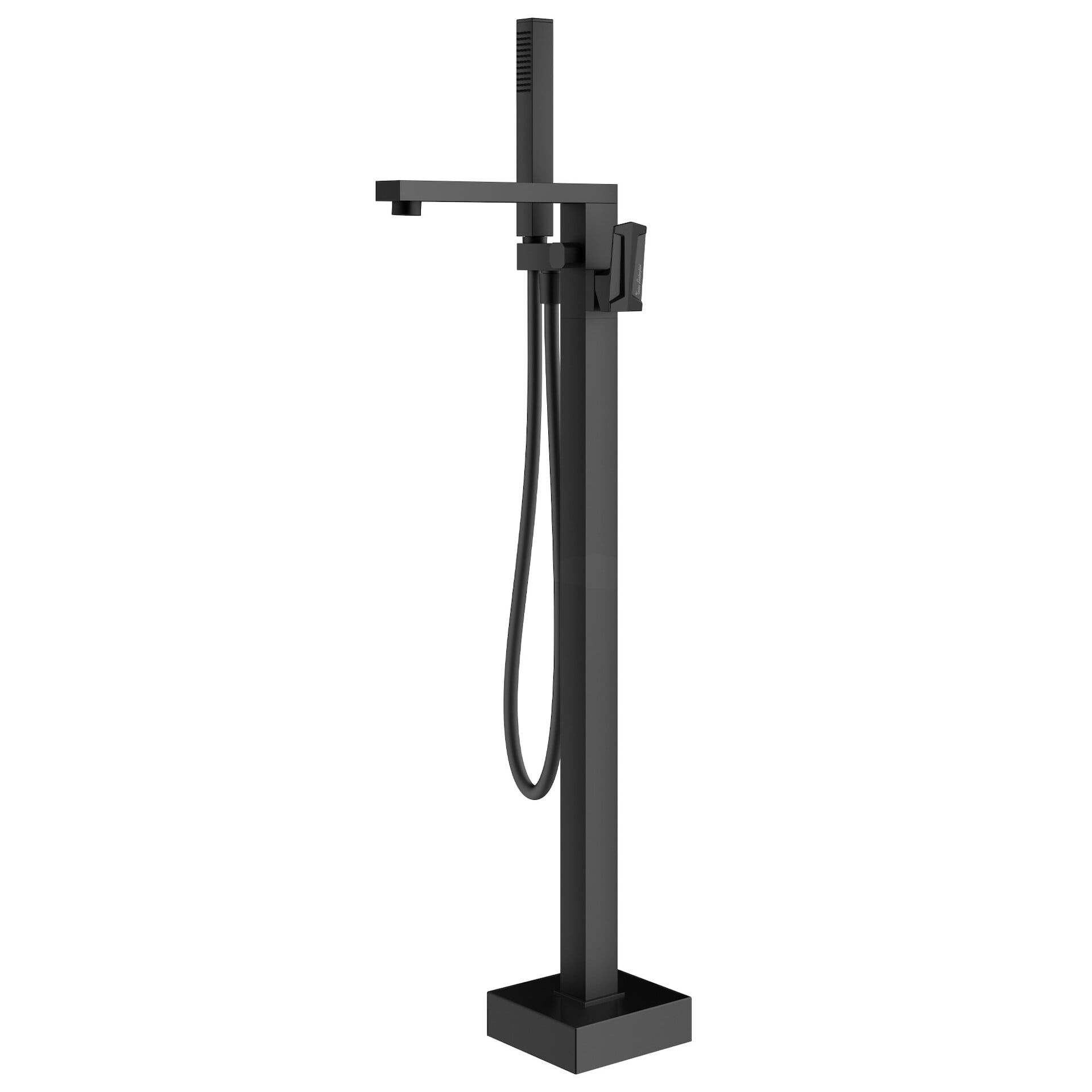  Vòi bồn tắm có sen cầm tay gắn sàn Hyper Black - HYP9991-NO 