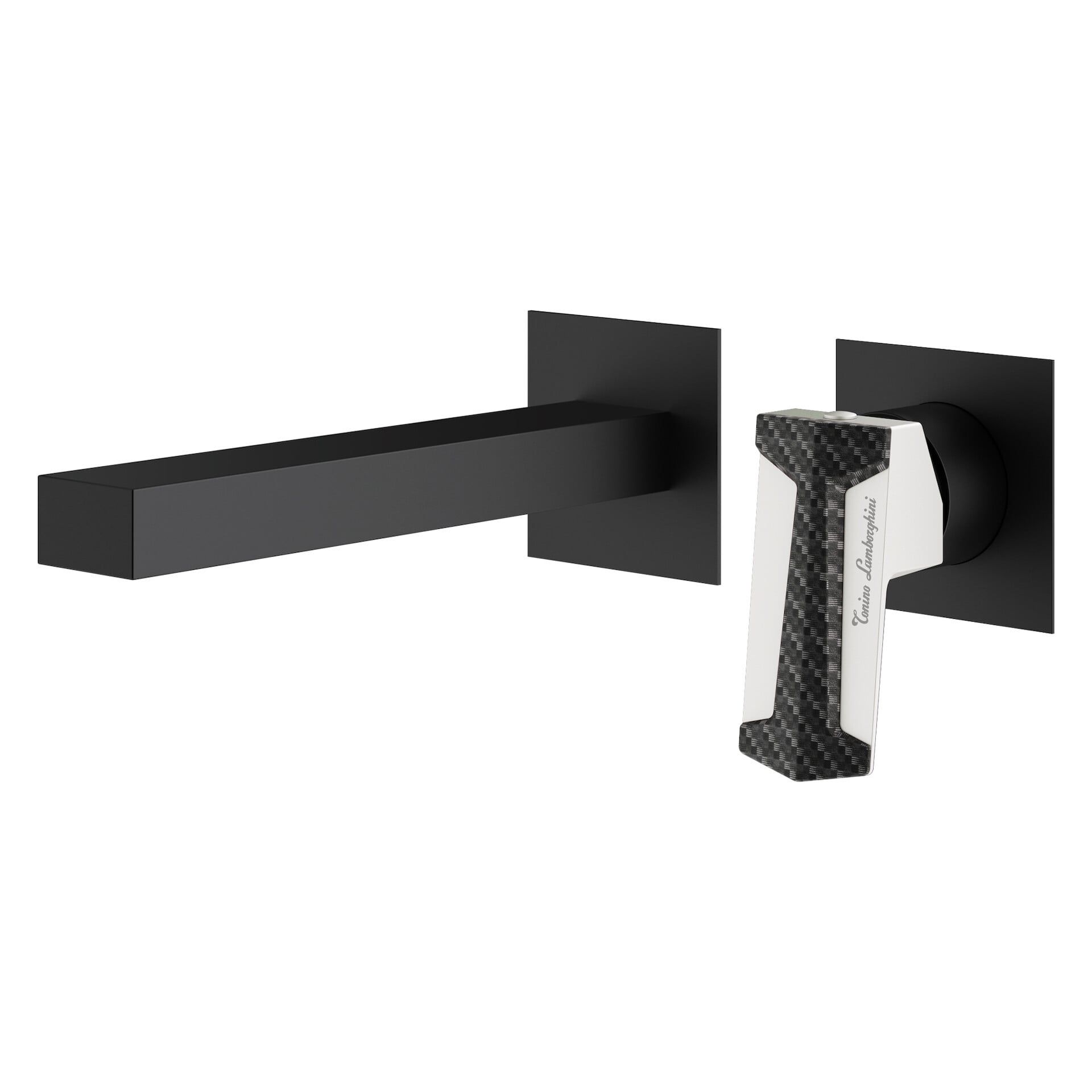  Vòi chậu lavabo gắn tường Hyper Black - HYP1111-BOQ0258-NO 