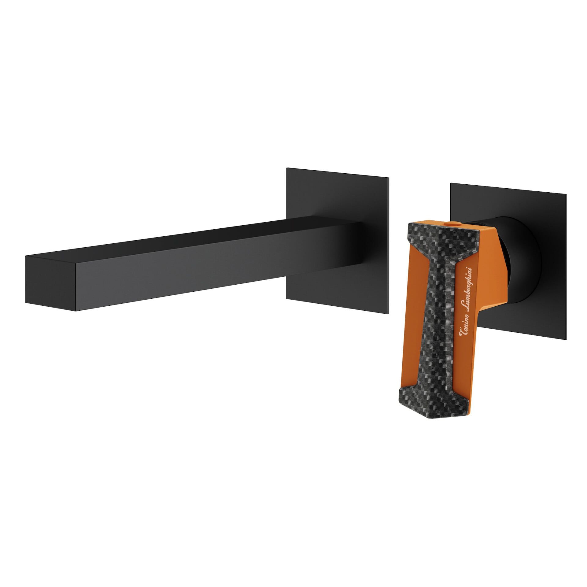  Vòi chậu lavabo gắn tường Hyper Black - HYP1111-BOQ0258-NO 
