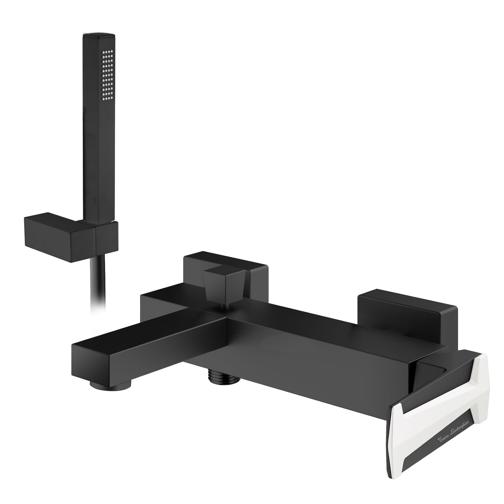  Vòi bồn tắm có sen cầm tay gắn tường Hyper Black - HYP9920-NO 