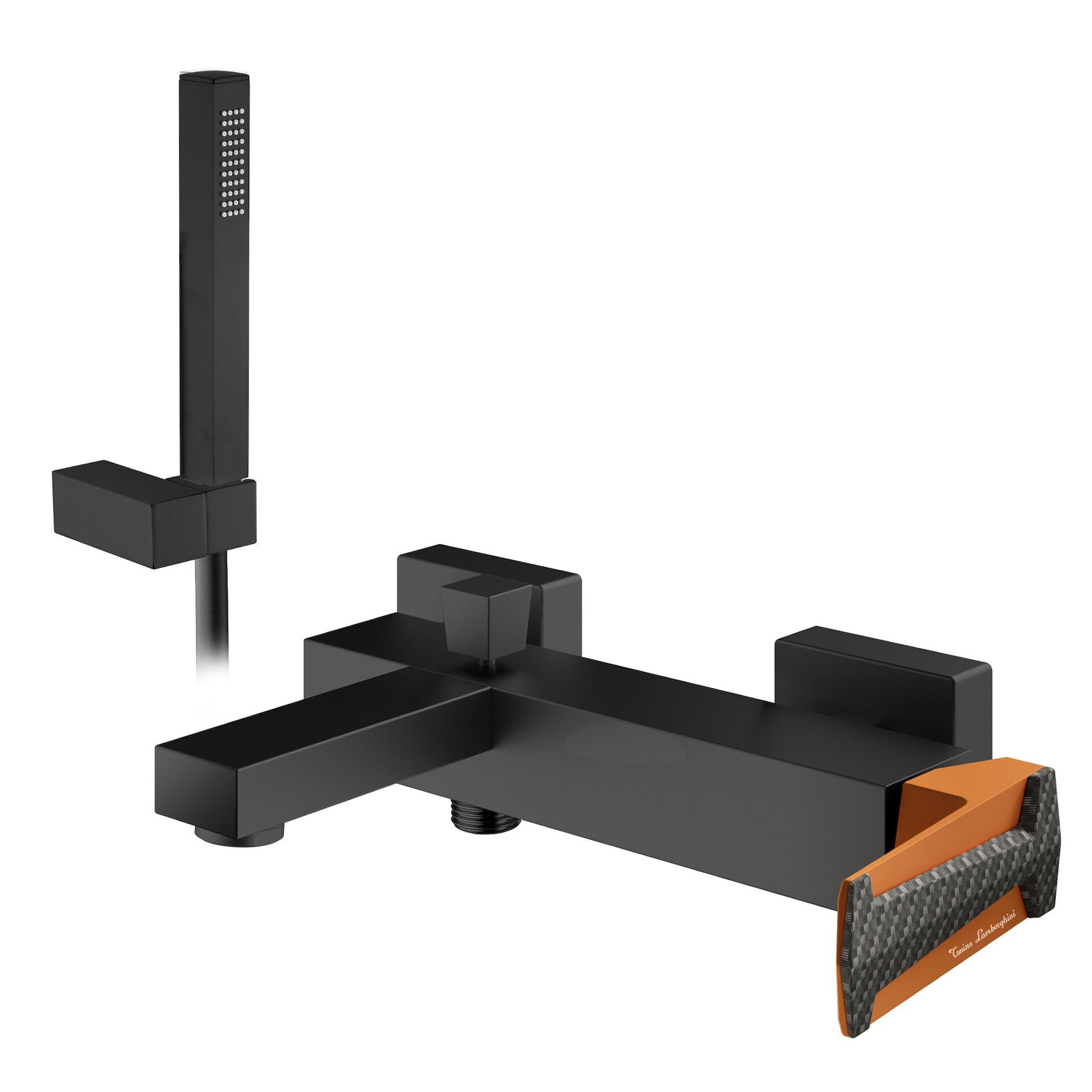 Vòi bồn tắm có sen cầm tay gắn tường Hyper Black - HYP9920-NO 