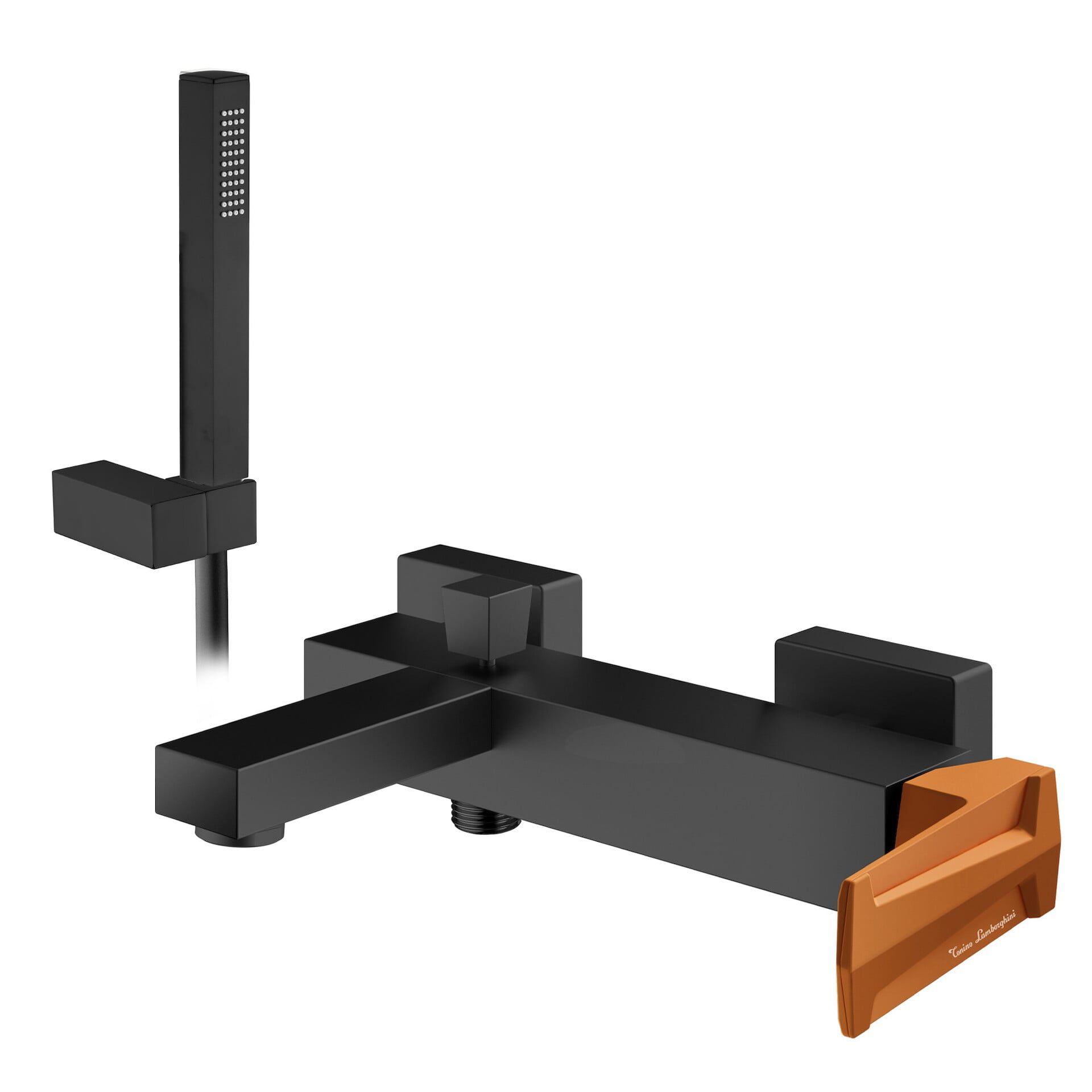  Vòi bồn tắm có sen cầm tay gắn tường Hyper Black - HYP9920-NO 