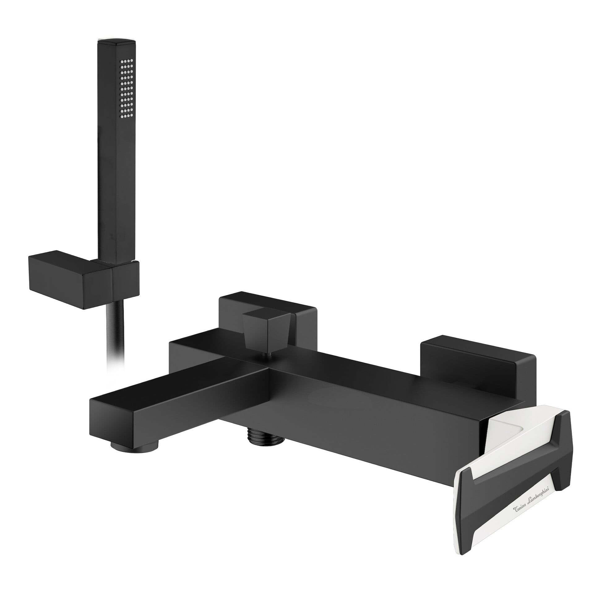  Vòi bồn tắm có sen cầm tay gắn tường Hyper Black - HYP9920-NO 