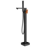  Vòi bồn tắm có sen cầm tay gắn sàn Hyper Black - HYP9991-NO 