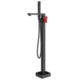  Vòi bồn tắm có sen cầm tay gắn sàn Hyper Black - HYP9991-NO 