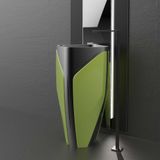  Chậu Lavabo Chân Dài Phong Cách Lamborghini Green Mat Metal - Black Mat 