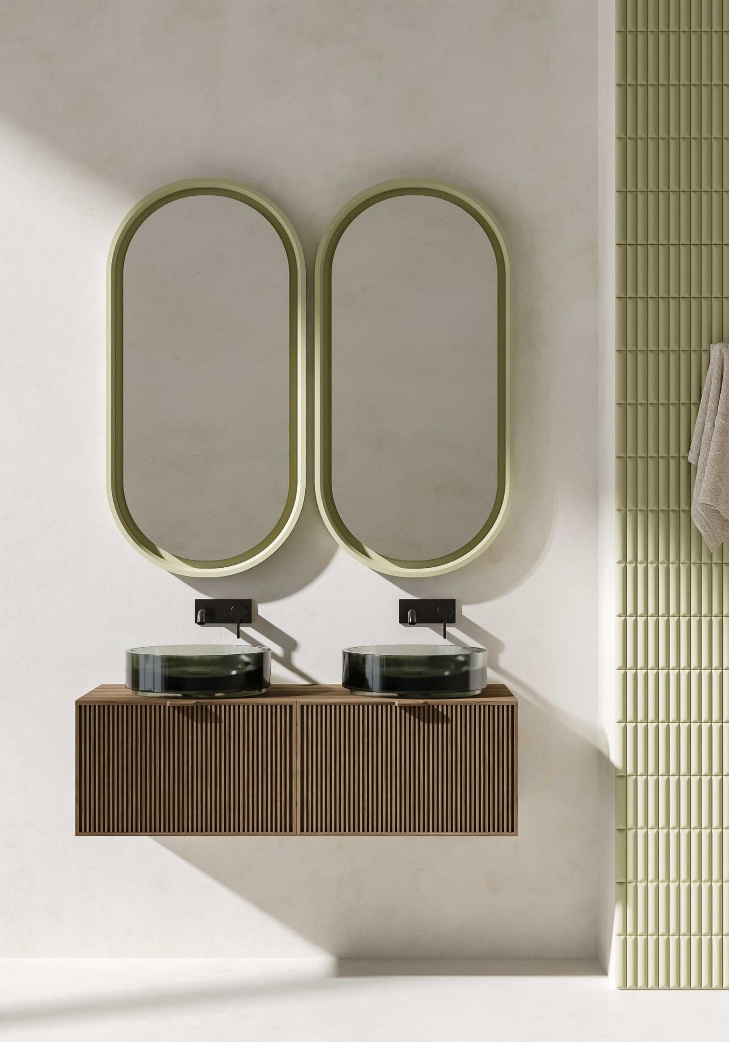  Chậu lavabo đặt bàn trong suốt - IRIS 01 